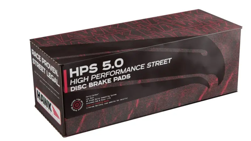 Hawk 2020 Ford Mustang Shelby Gt500 Hps 5.0 Front Brake Pads 1
