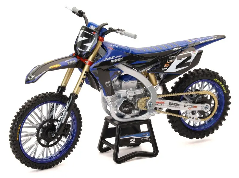 New Ray Toys Yamaha Yzf450f Star Racing Team ( Cooper Webb #2)/Scale - 1:12 1