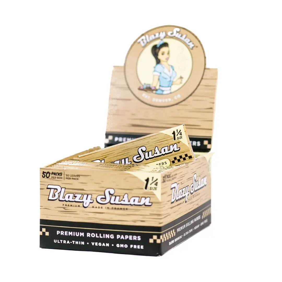 Blazy Susan Unbleached Rolling Papers 2