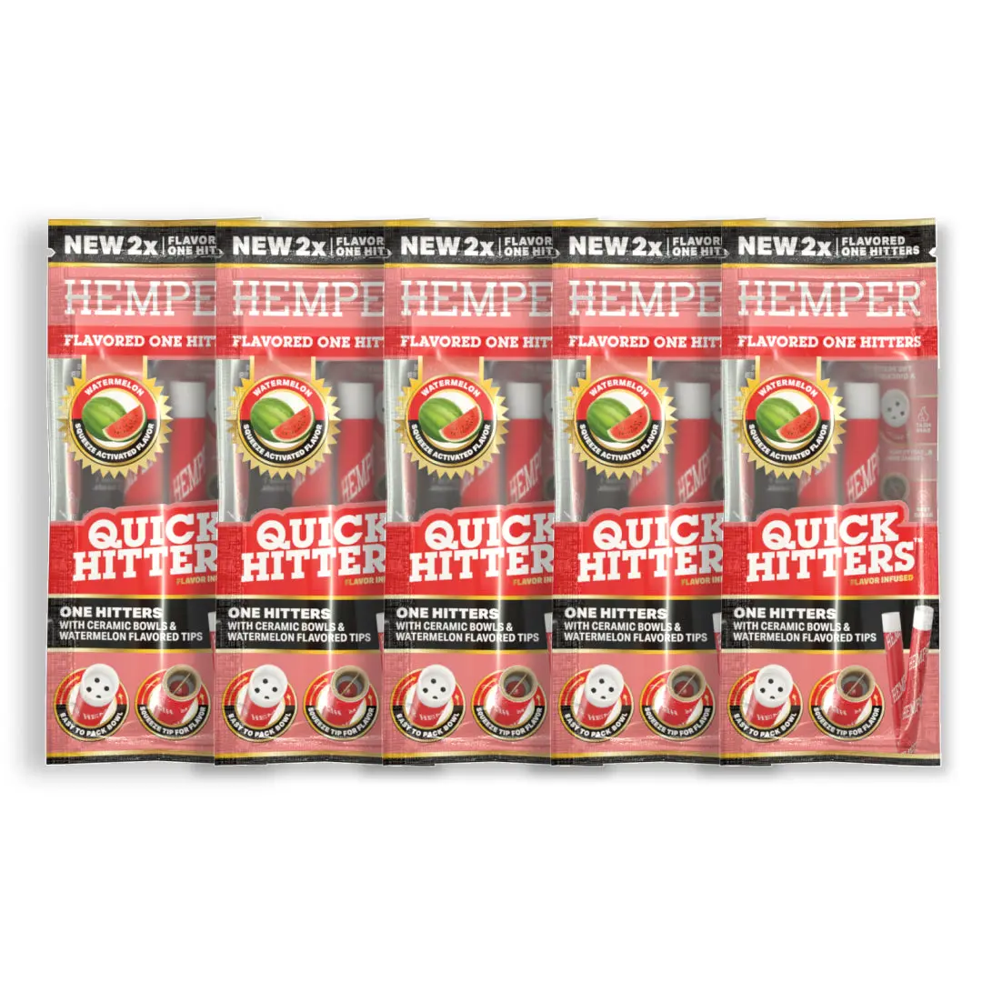 Quick Hitters - Watermelon Flavored One Hitter (2 Pack) 4