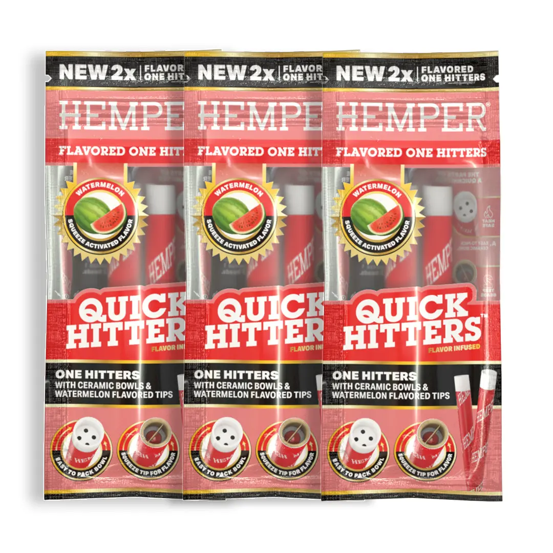 Quick Hitters - Watermelon Flavored One Hitter (2 Pack) 3