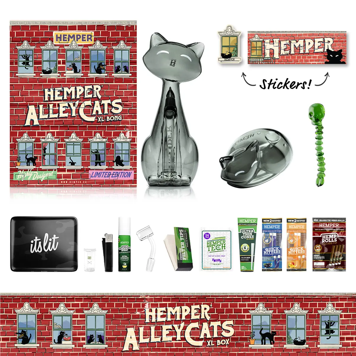 Alley Cats Xl Bong Box 1