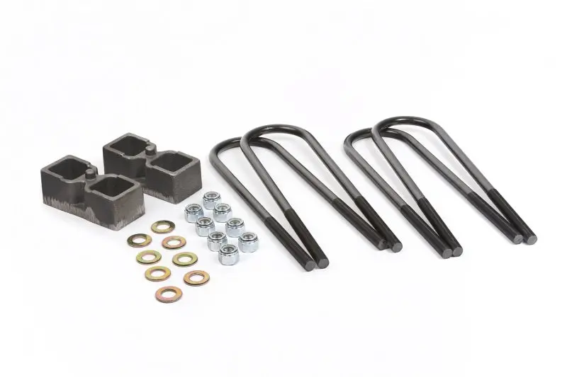 Daystar 2005-2018 Ford F-350 4Wd (W/Dana 70 Axle) - 2In Rear Block & U-Bolt Kit 1