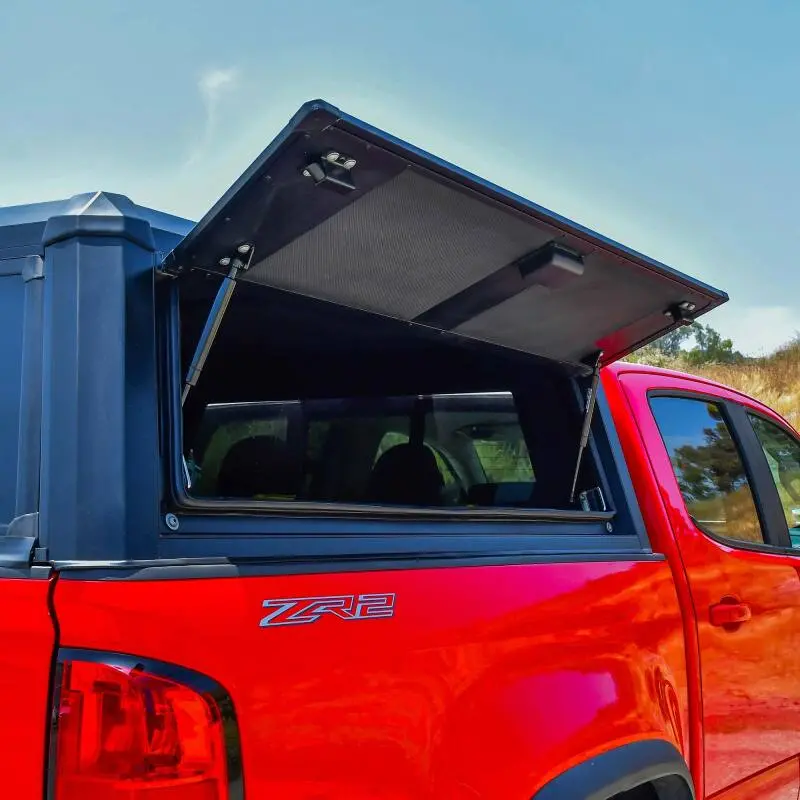 Westin 15-22 Chevrolet Colorado Cc 5Ft Bed Exp Truck Cap - Black - Box 2 (Box 1 Required 16-11015A) 2