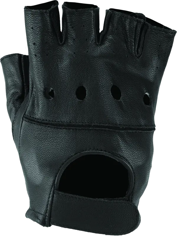 Kuryakyn Leather By River Road Diamond Shorty Gloves Black Womens -2Xl 1