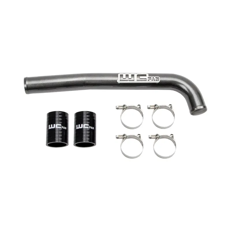 Wehrli 19-24 Cummins 6.7L Upper Coolant Pipe - Candy Red 1