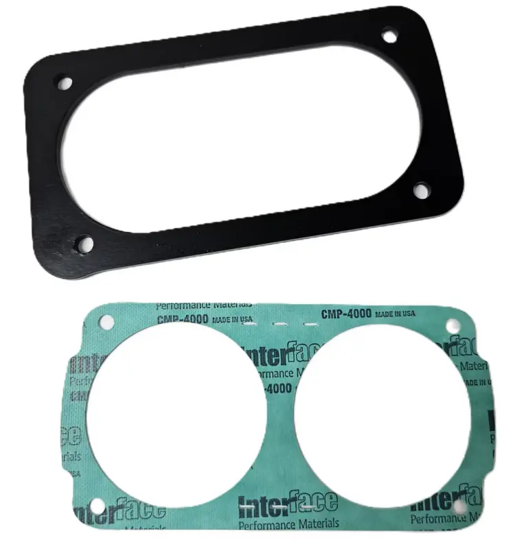 Vmp Performance Stock Twin 60Mm Throttle Body Adapter Plate To Gen3r/Odin (Opening Size) 1