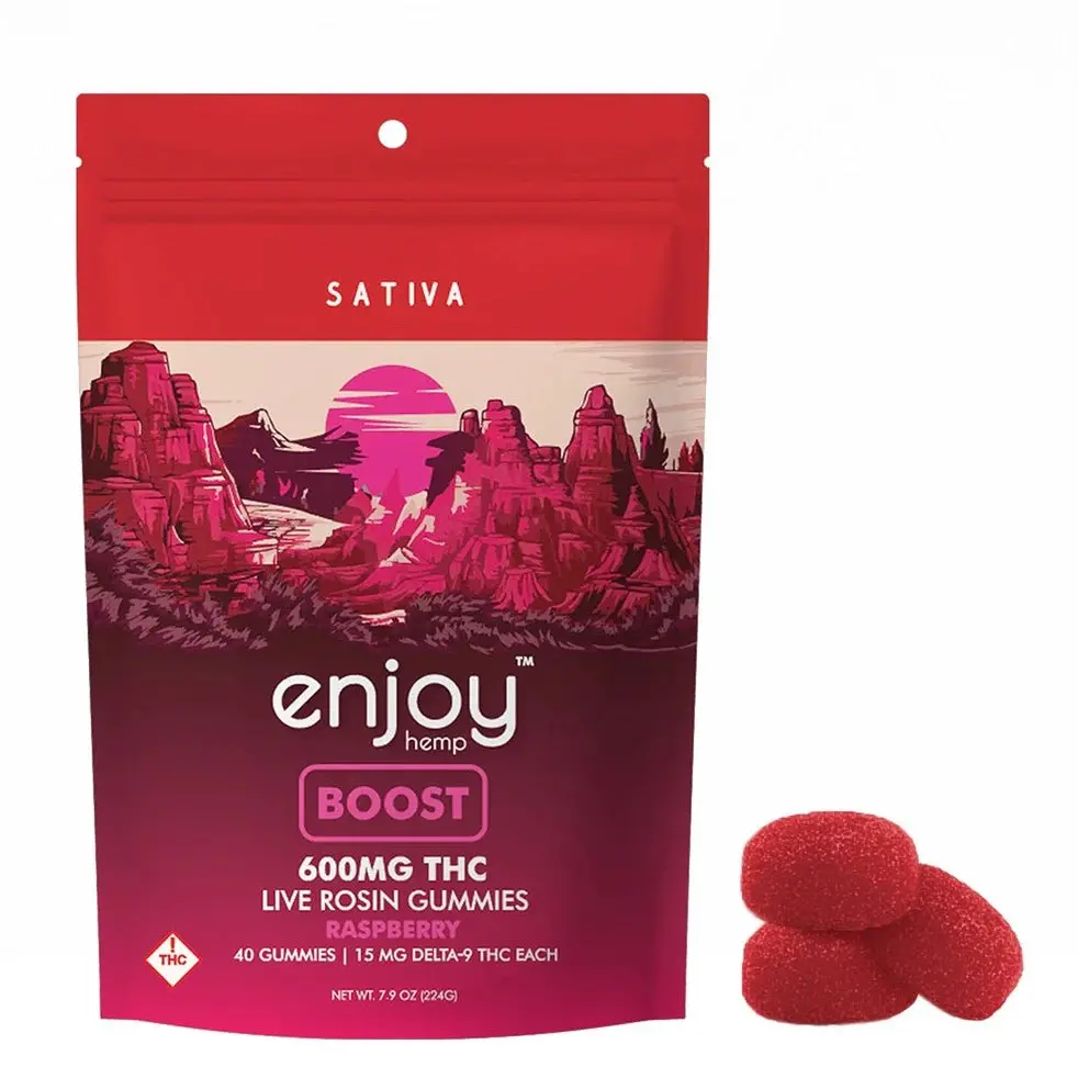 Enjoy Hemp Delta 9 Boost Sativa Gummies 1