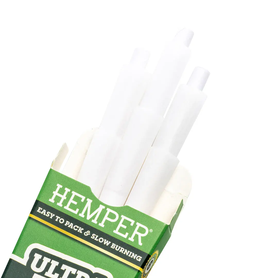 Ultra Thin Pre-Rolled Cones French White Paper - 6 Pack - 1 1/4 Size 4