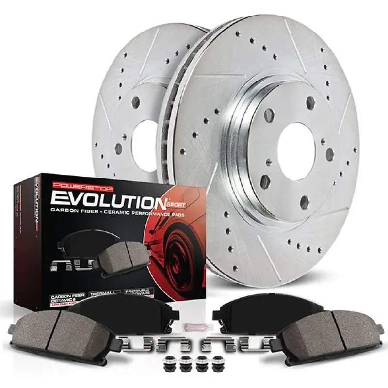 Power Stop 20-22 Ford Explorer Rear Z23 Evolution Brake Kit 1
