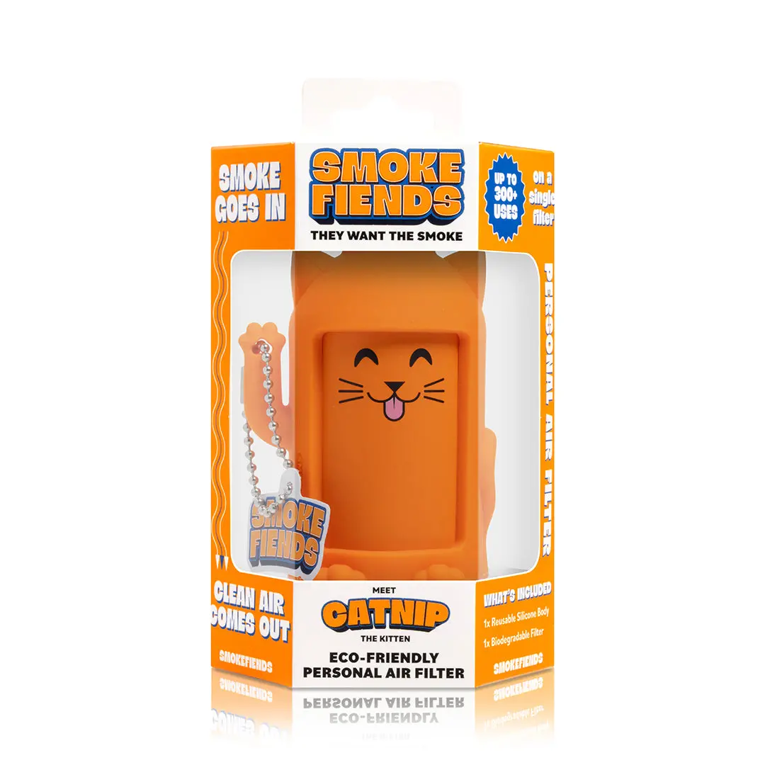 Smoke Fiends - Personal Air Filter Catnip The Kitten Themed Eco-Friendly 1