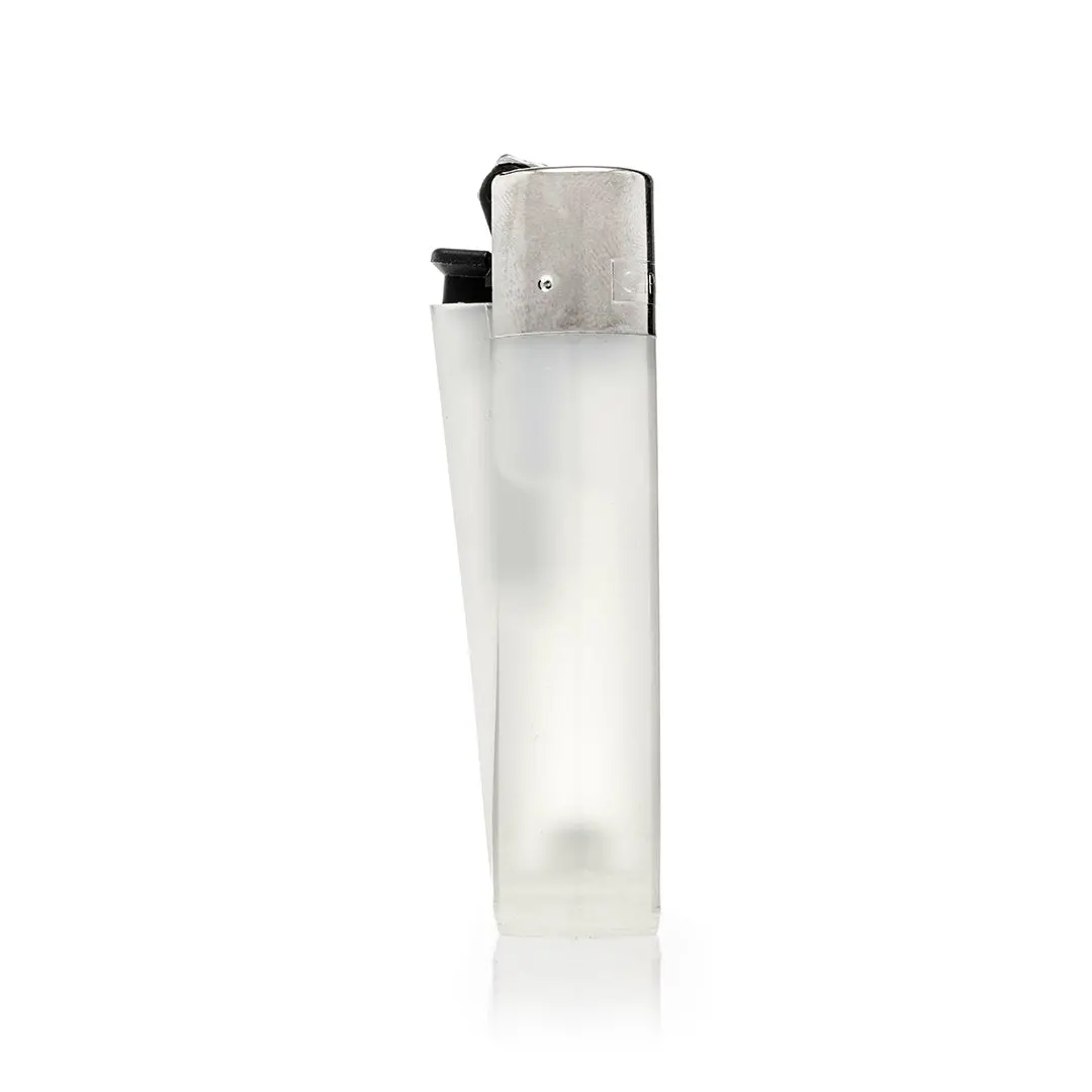 Clipper Lighter - Translucent White 1
