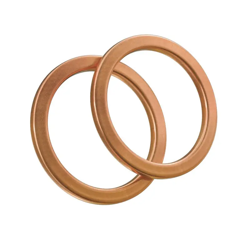 Goodridge Crush Washer M10 - Copper (2Mm Thick) 1