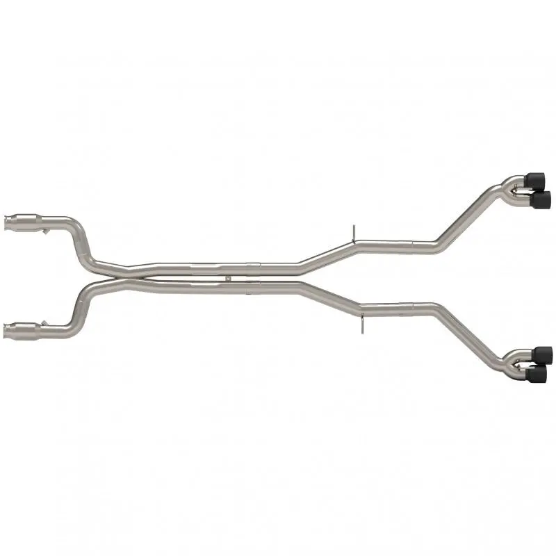 Kooks 16+ Chevy Camaro Ss 6.2L 3In Catted Muff Delete Full Exhaust W/Blk Tips (Use W/Kooks Headers) 1