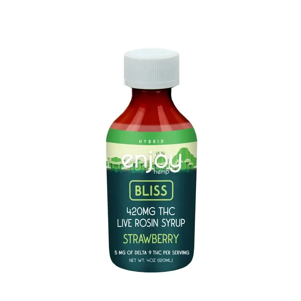 Enjoy Hemp Delta 9 Strawberry Thc Syrup 1