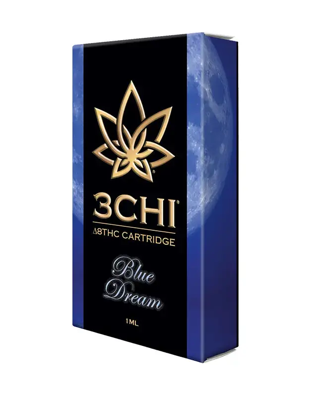 3Chi Delta 8 Blue Dream Vape Cart 1