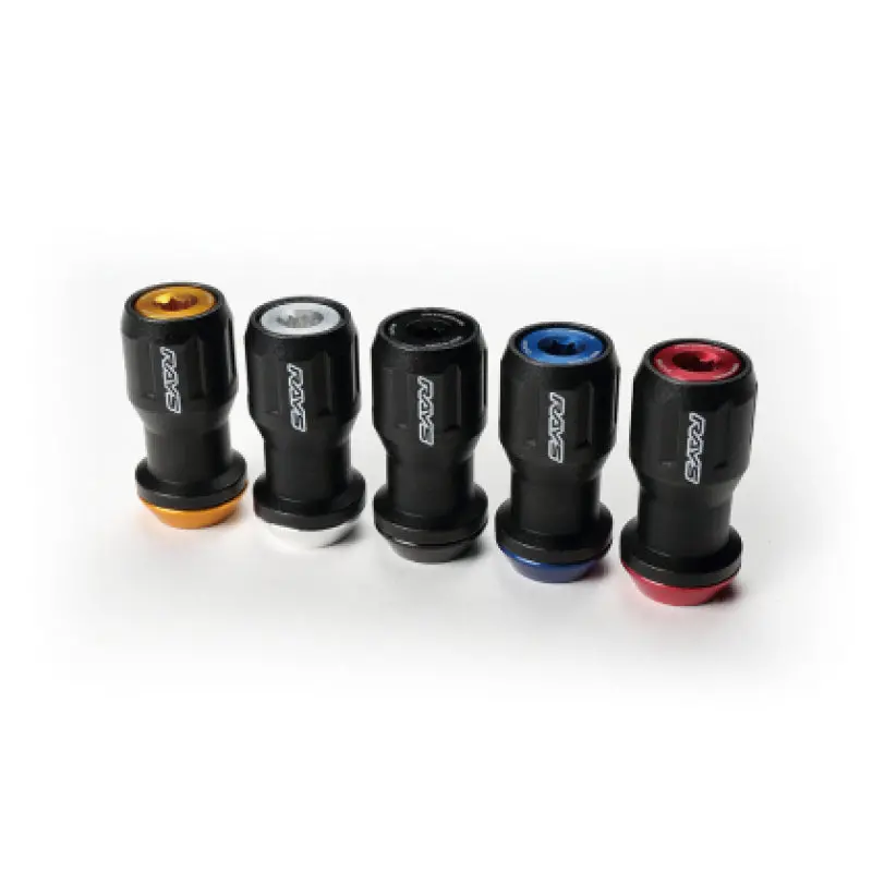 Rays 12X1.50 Formula Lug Nut Fn-Ii Set 20 - Black/Black 1