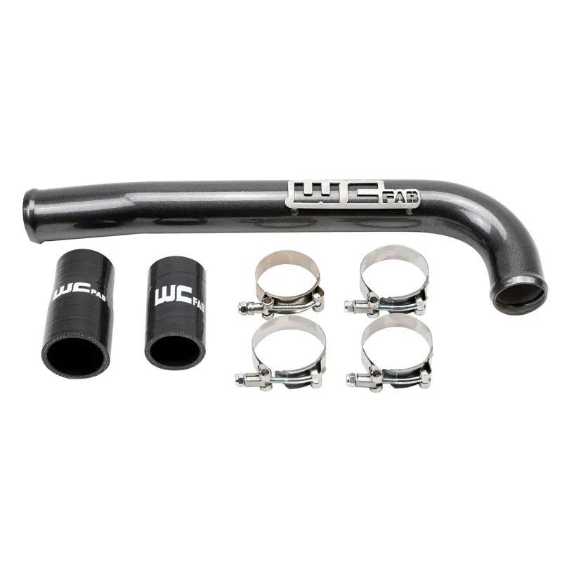 Wehrli 03-09 Dodge Cummins Upper Coolant Pipe - Bengal Silver 1