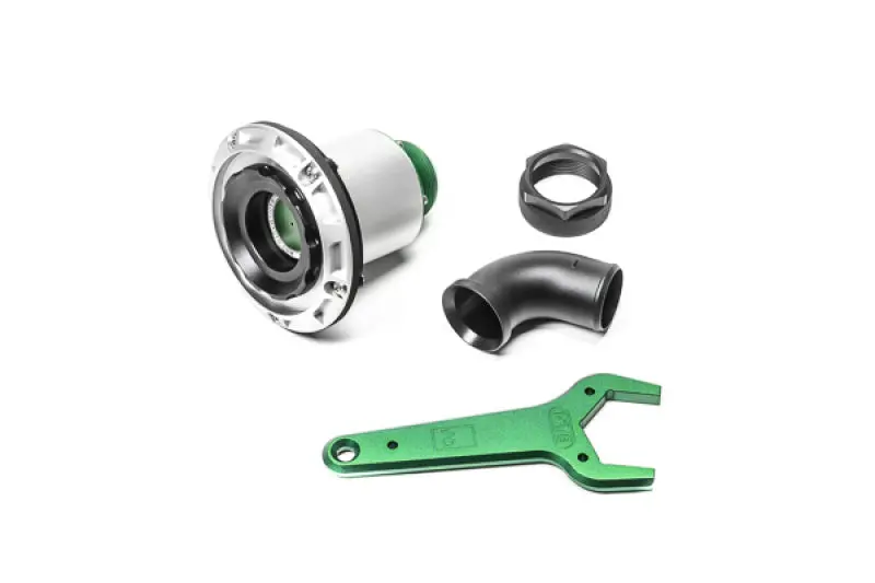 Radium Engineering Remote Mount Vented Female Dry Break 1.5In Elbow 1