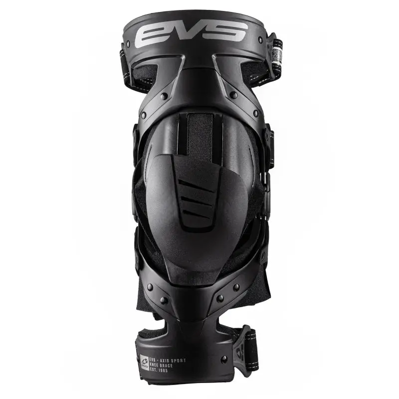 Evs Axis Sport Knee Brace Black/Black/Grey - Large/Right 1