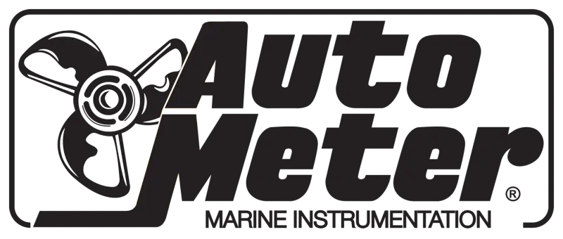 Autometer Marine Silver Mechanical Speedometer 2