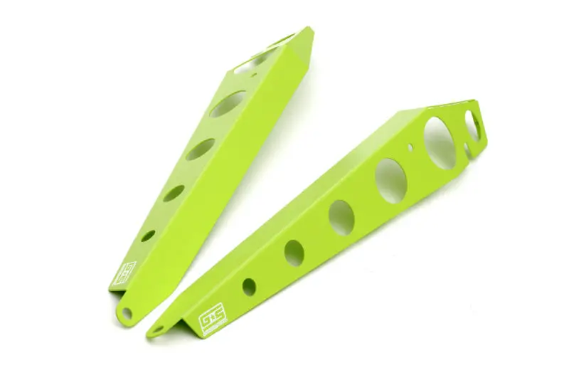 Grimmspeed 15+ Subaru Wrx/Sti Fender Shroud - Neon Green Powdercoat 1