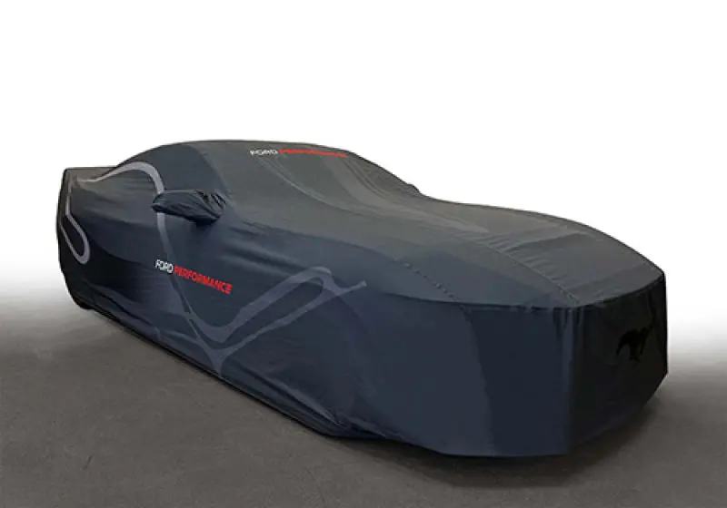 Ford Racing 2024 Mustang Coupe Mid Wing Outdoor Cover 1