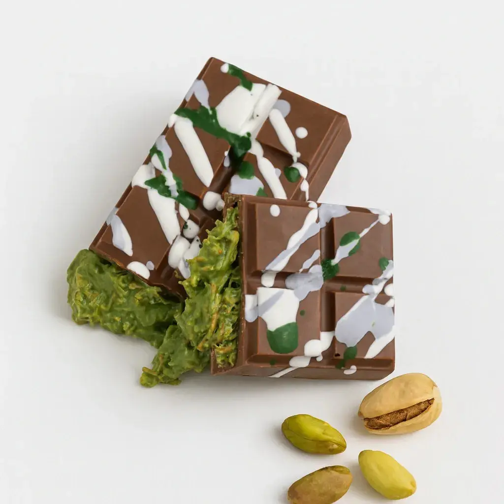 Dubai Daze Delta 9 Dubai Chocolate Bar 1