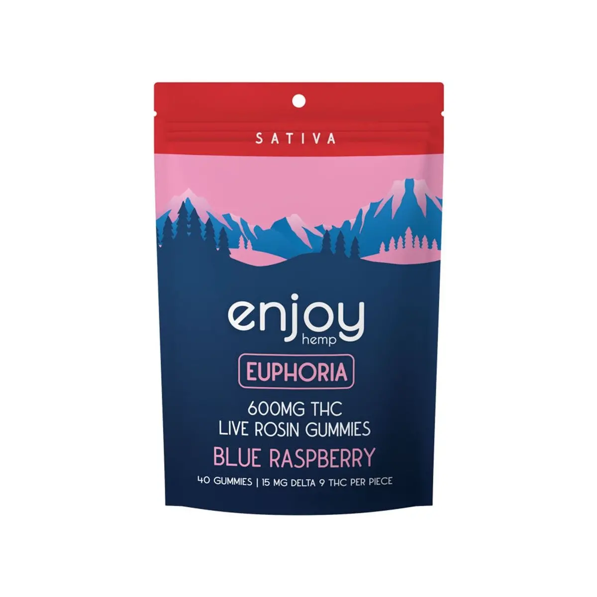 Enjoy Hemp Delta 9 Euphoria Sativa Gummies 1