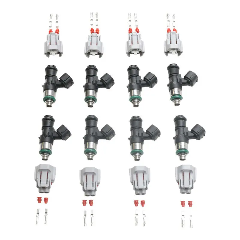 Deatschwerks Set Of 8 2400Cc/Min For Fitech Go Efi 8/Holley Super Sniper 1250 1