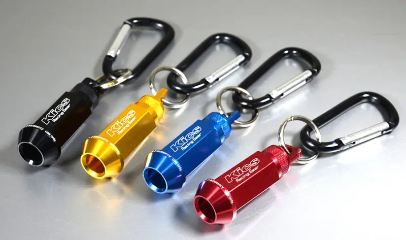 Project Kics Key Holder For Wheel Nut - 12X1.25 Blue 1