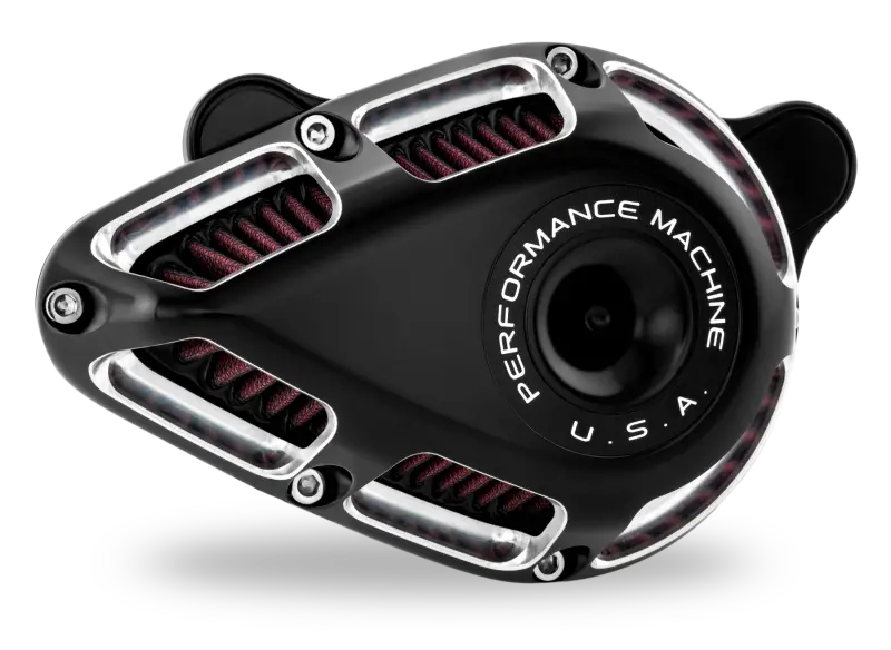 Performance Machine 23-Up Cvo, 2024 Touring Jet Air Cleaner - Contrast Cut 1