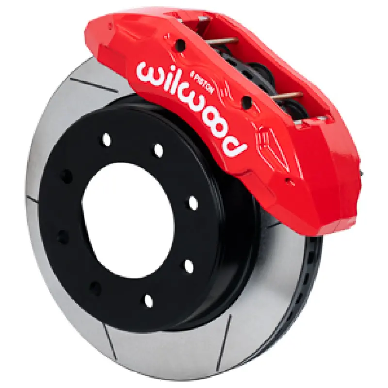 Wilwood Tx6-Dm Front Kit 15.00In Red 14-23 Ram 2500/3500 1