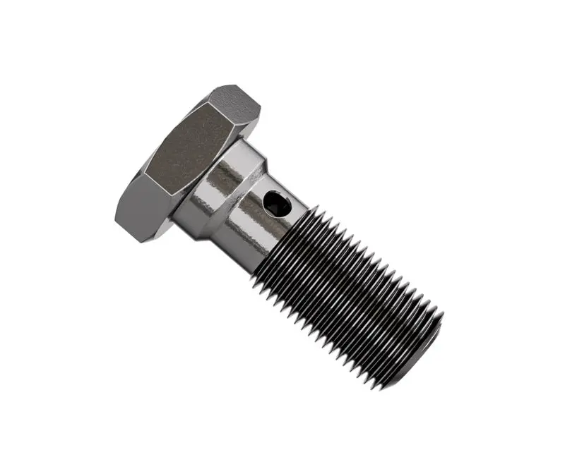 Goodridge Single Banjo Bolt Long 3/8X24 1