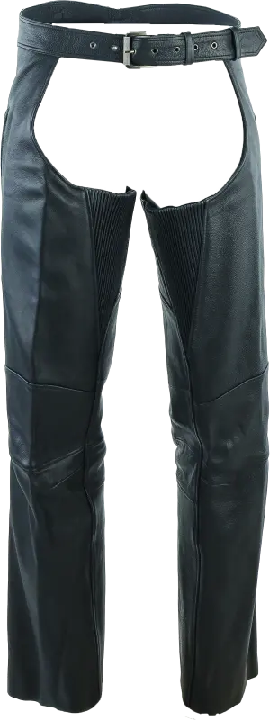 Kuryakyn Leather By River Road Longhaul Leather Chaps Black - Xl 1