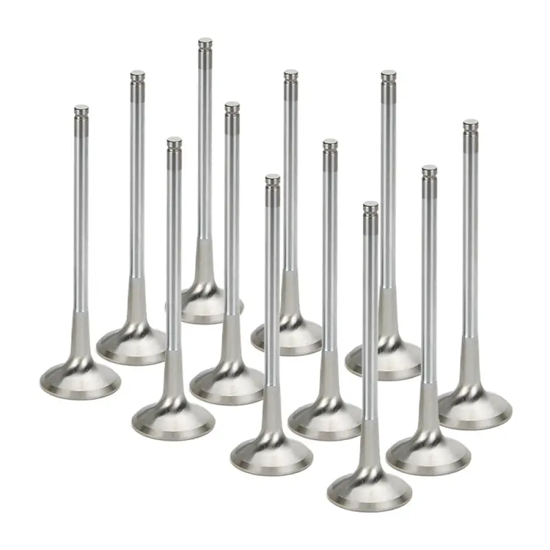 Supertech Honda Nsx 30.00 X 5.46 X 111Mm Inconel Chromed Exhaust Racing Valve - Set Of 12 1