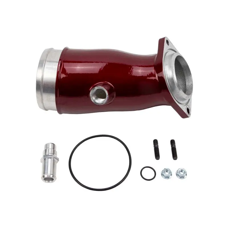 Wehrli 17-24 Duramax L5p High Flow Intake Horn - Wcfab Red 1