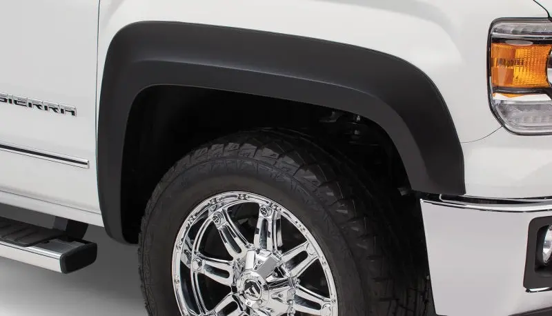 Bushwacker 19-24 Gmc Sierra 1500 69.9In. & 79.4In. Bed Extend-A-Fender Style Flares 2Pc - Black 1