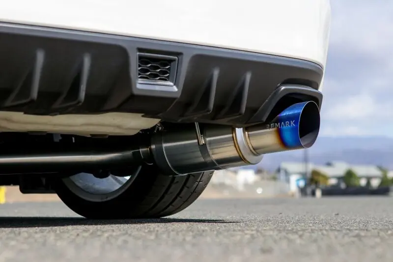 Remark 15-21 Subaru Wrx Sti R1 Spec Cat-Back Exhaust Single Exit - Full Titanium (Resonated) 1