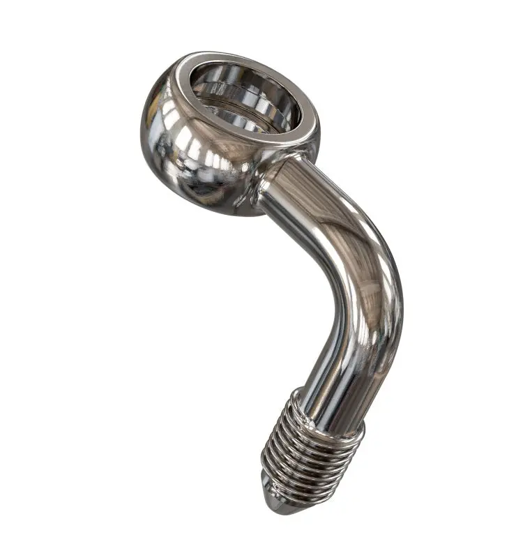 Goodridge 90 Deg Banjo Adaptor For 3/8 Or M10 Bolt 1
