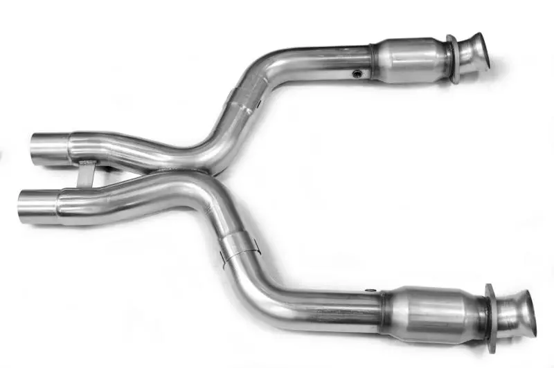 Kooks 11-14 Ford Shelby Gt500 5.4L / 5.8L 4V 3In X 2 3/4In Oem Cat Ss X-Pipe Kooks Hdr Req 1