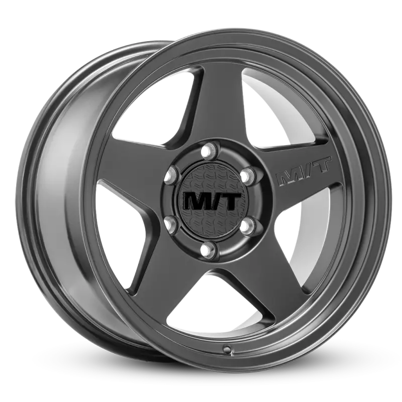 Mickey Thompson Open 5 Black Wheel - 17X9 5X5 Bp 4.53In Bs -12 Offset 71.6Mm Bore 1