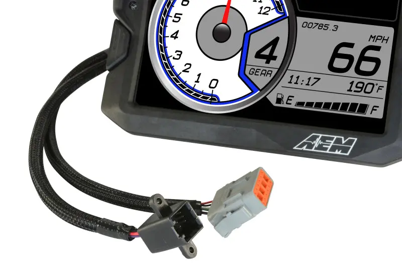 Aem Cd-5/Cd-7 Plug And Play Adapter Harness For 2016+ Yamaha Yxz 1000 2