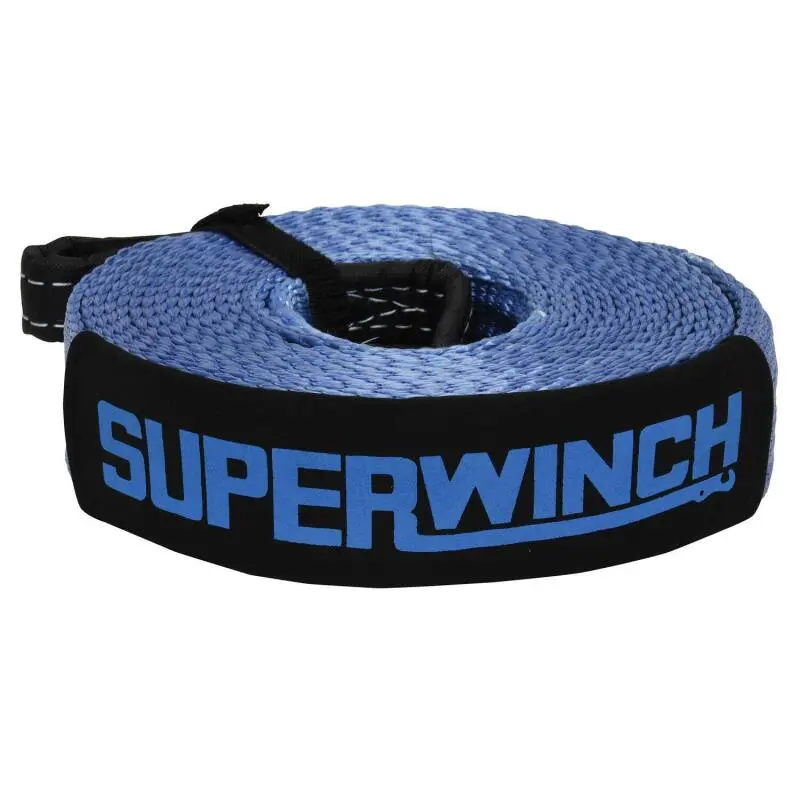 Superwinch Recovery Strap 20000 Lbs 2In X 30 Ft W/ Reinforced Closed-Loop Ends 1