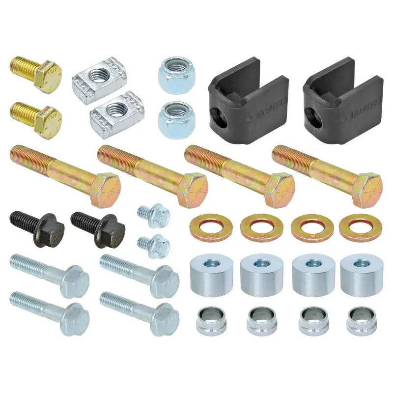 Rockjock 2019+ Jeep Gladiator Jt Antirock Sway Bar Kit Mounting Hardware Pack (Rear) 1
