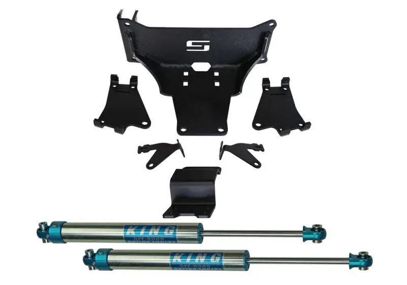 Superlift 05-22 Ford F250/350 Dual Steering Stablizer W/ King Shocks 1