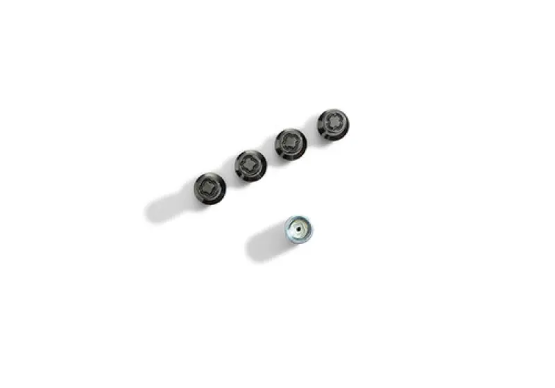 Ford Racing M14x1.5 Black Security Lug Nut Kit - Set Of 4 1