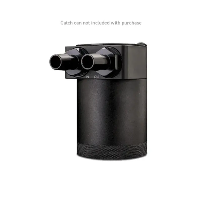 Mishimoto 2Pcs. M20x1.5 5/8In Aluminum Catch Can Fittings - Black 2