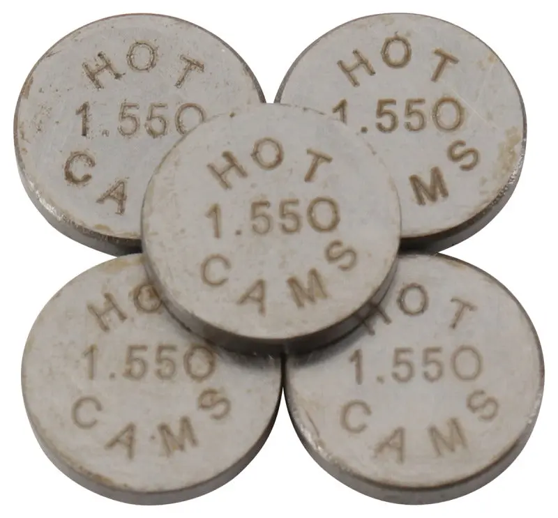 Hot Cams 04-08 400 Dvx/02-16 Crf 450 R 1.550Mm Shim Kit - 5 Pack 1