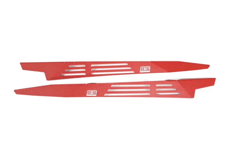 Grimmspeed 08-14 Subaru Impreza Wrx/Sti Fender Shroud - Red 1